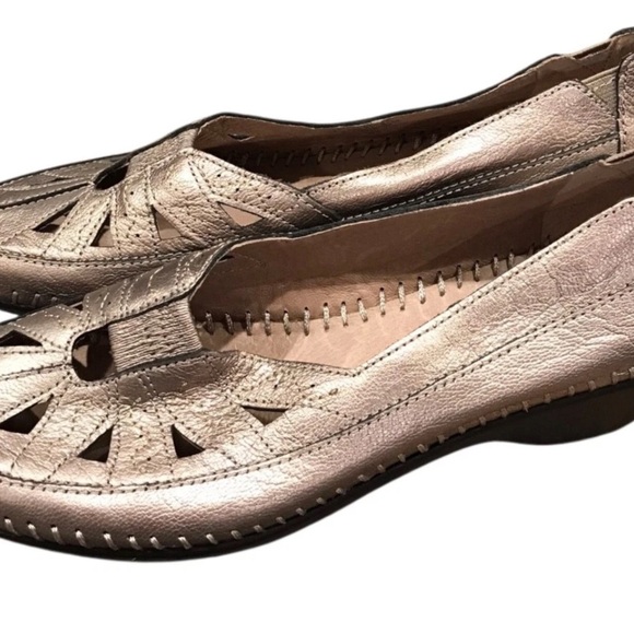 Easy Spirit Women's Dixie Brown Pewter Casual Slip-On Loafer Shoes Size 5.5M - Picture 3 of 7